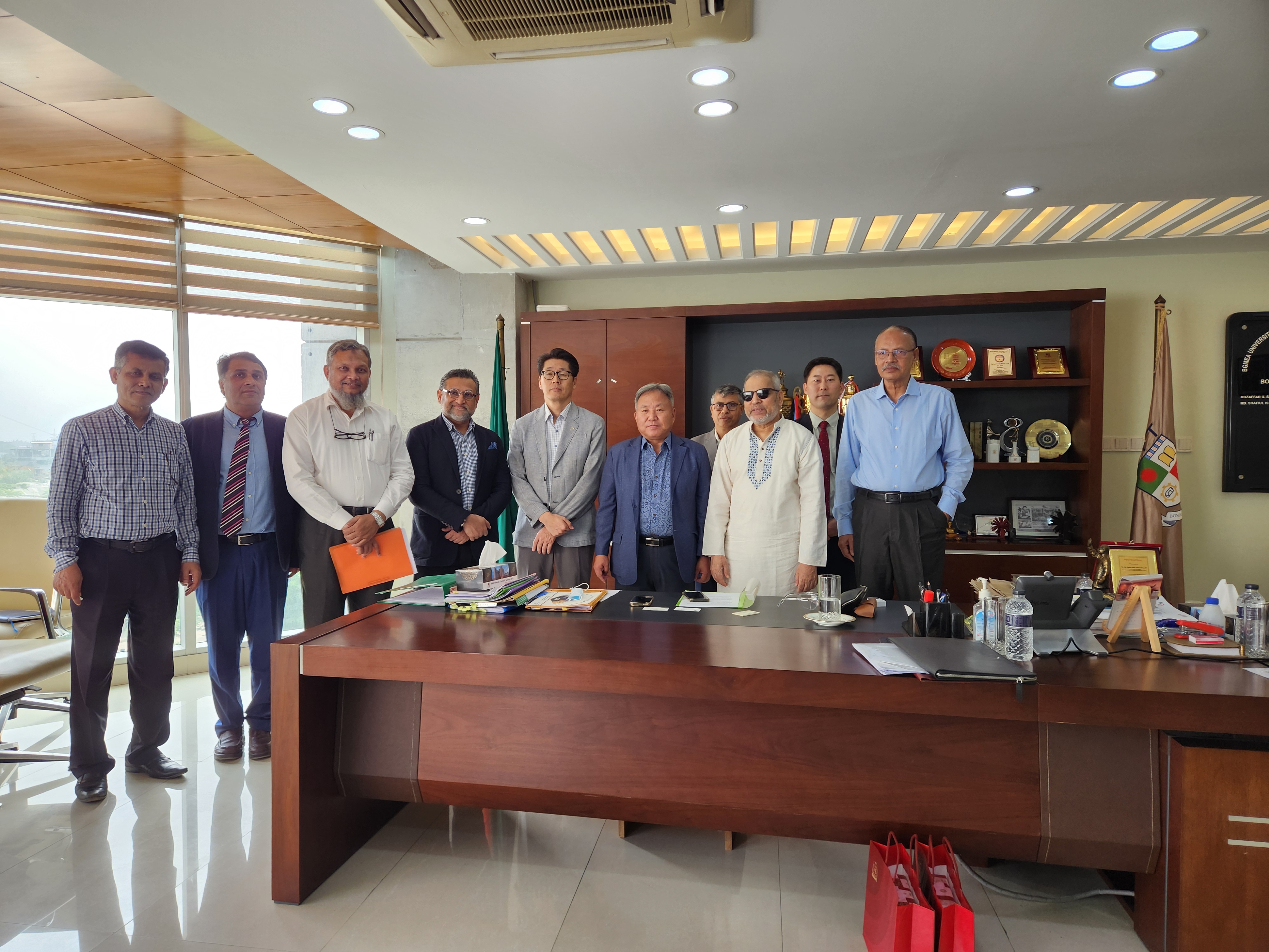 Ambassador visited BGMEA University of Fashion & Technology (BUFT) (May 21) 