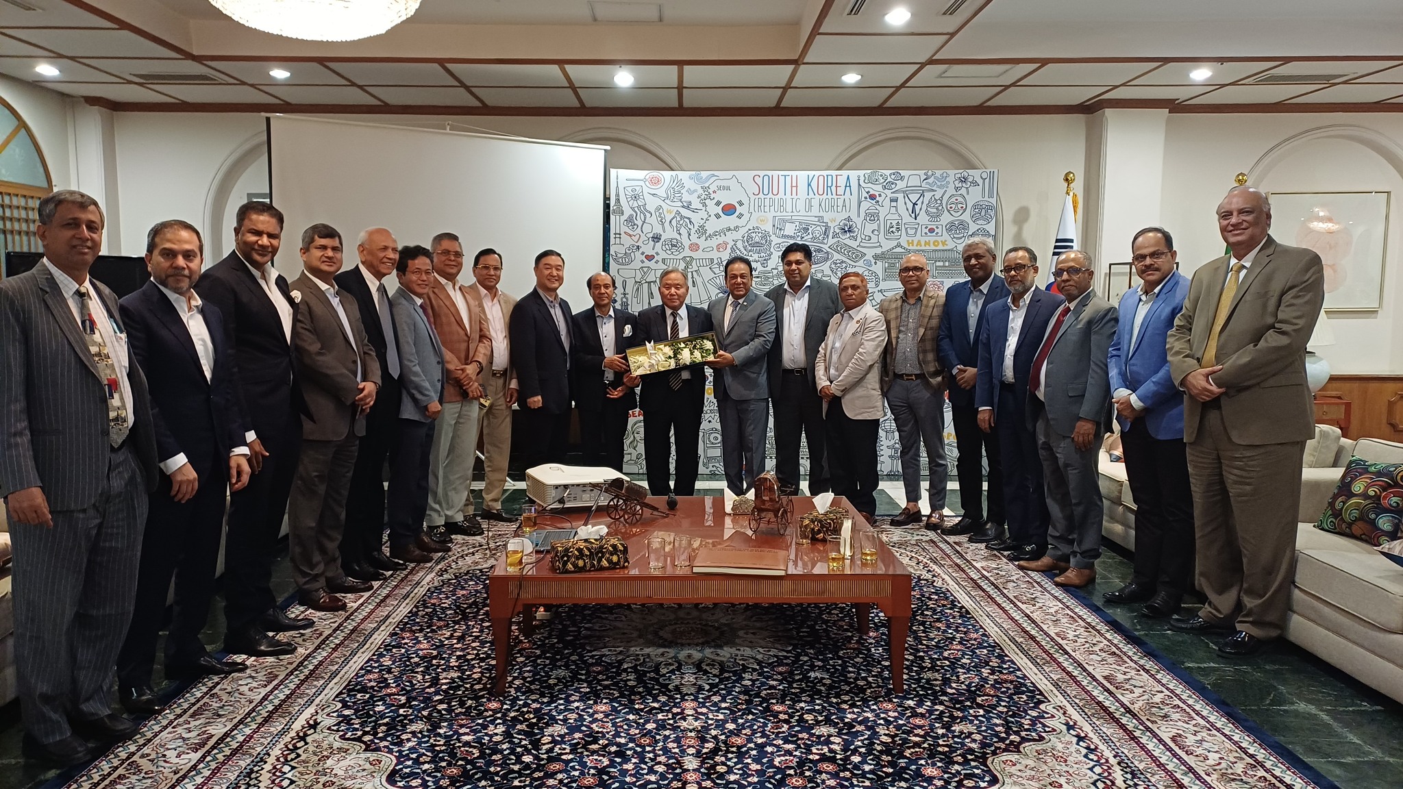 KBCCI 회원들과 만찬(11.18.)